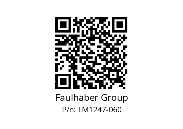   Faulhaber Group LM1247-060