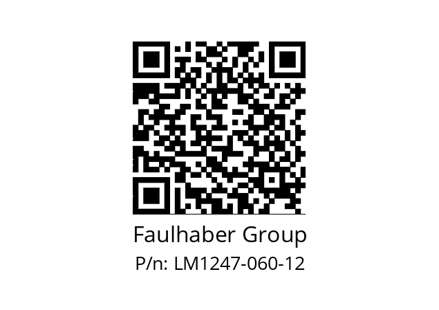   Faulhaber Group LM1247-060-12