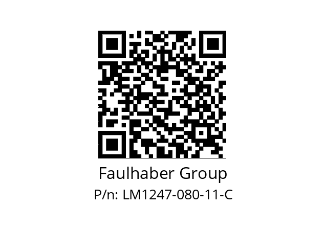   Faulhaber Group LM1247-080-11-C