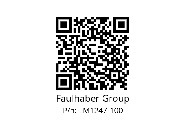   Faulhaber Group LM1247-100