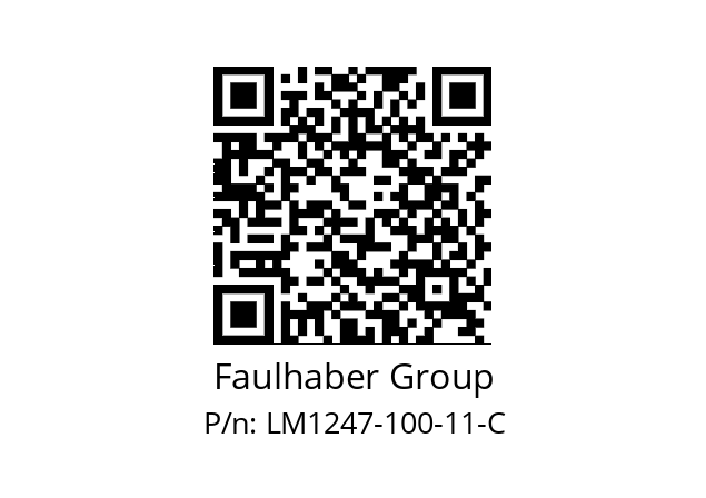   Faulhaber Group LM1247-100-11-C