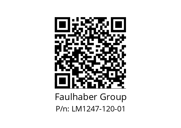   Faulhaber Group LM1247-120-01