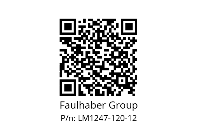   Faulhaber Group LM1247-120-12