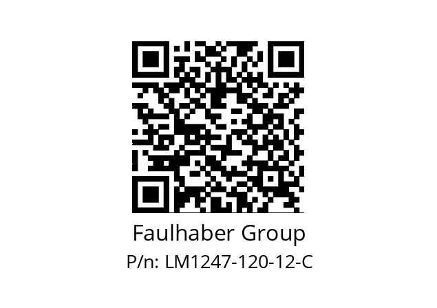   Faulhaber Group LM1247-120-12-C