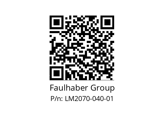   Faulhaber Group LM2070-040-01