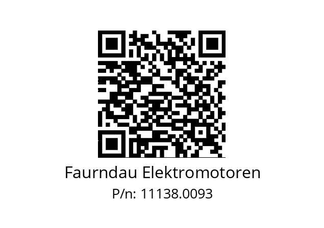  GS EF 225 S Faurndau Elektromotoren 11138.0093