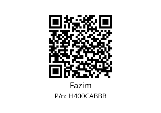   Fazim H400CABBB