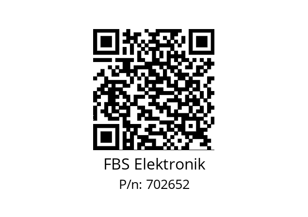   FBS Elektronik 702652