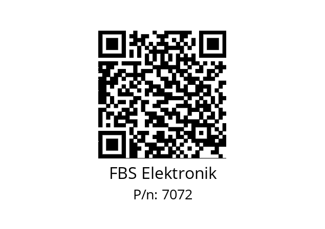   FBS Elektronik 7072