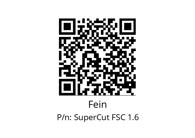   Fein SuperCut FSC 1.6