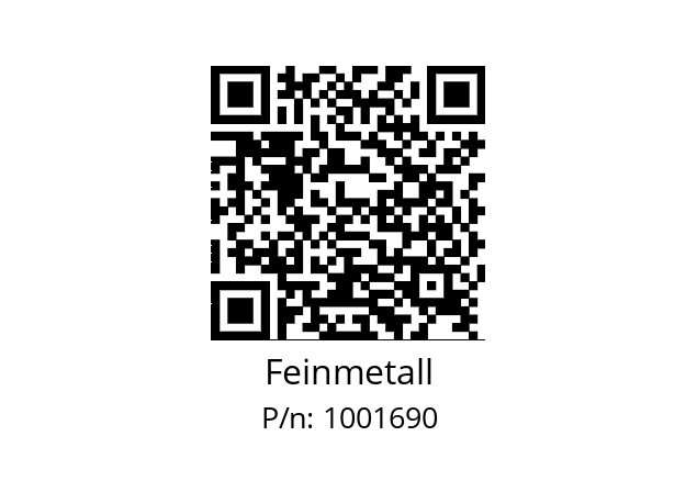  H111CR Feinmetall 1001690