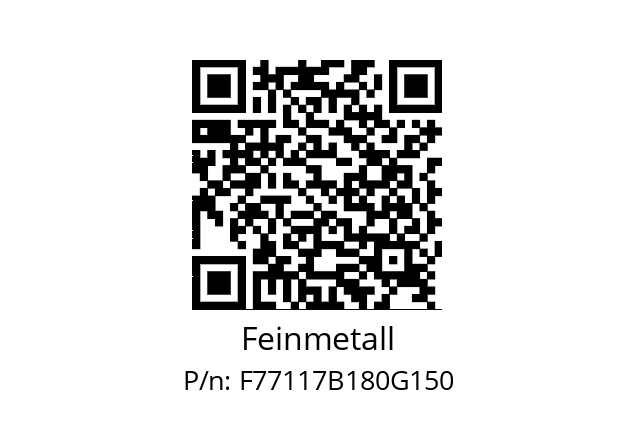   Feinmetall F77117B180G150