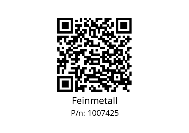   Feinmetall 1007425