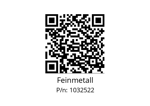   Feinmetall 1032522