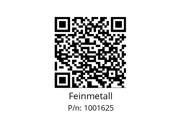  F77206B200G300H Feinmetall 1001625