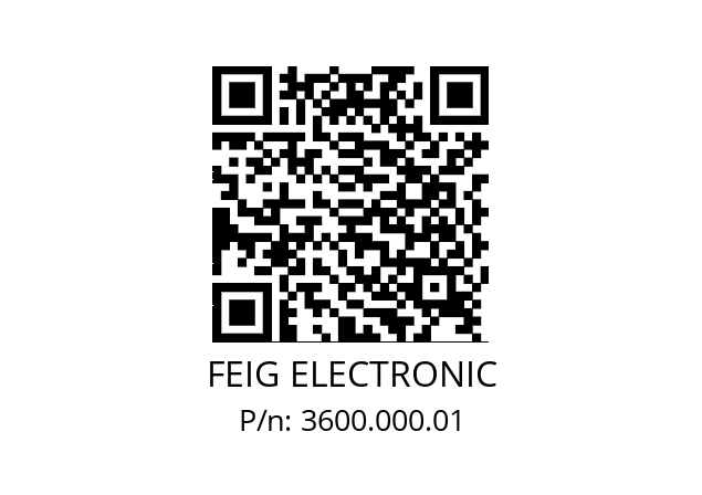   FEIG ELECTRONIC 3600.000.01