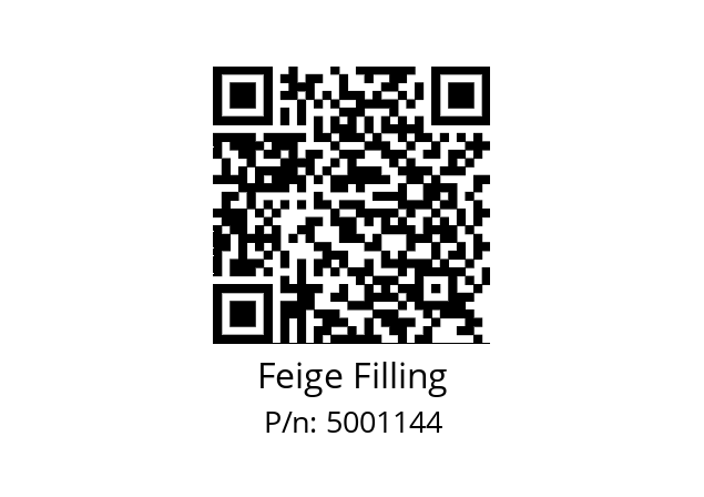   Feige Filling 5001144