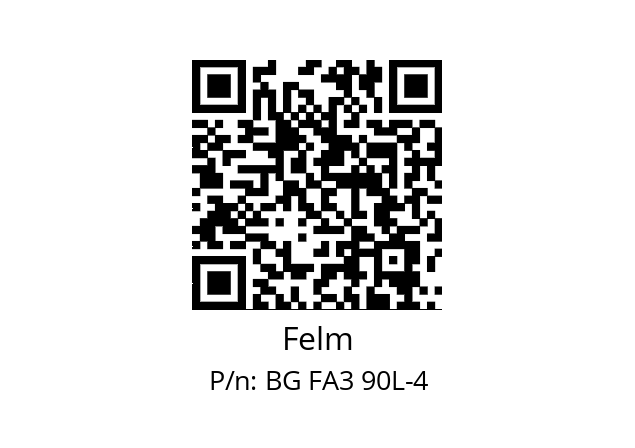   Felm BG FA3 90L-4