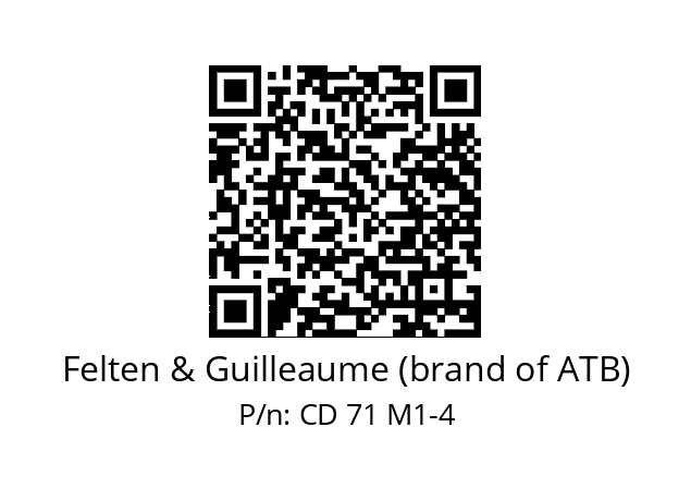   Felten & Guilleaume (brand of ATB) CD 71 M1-4