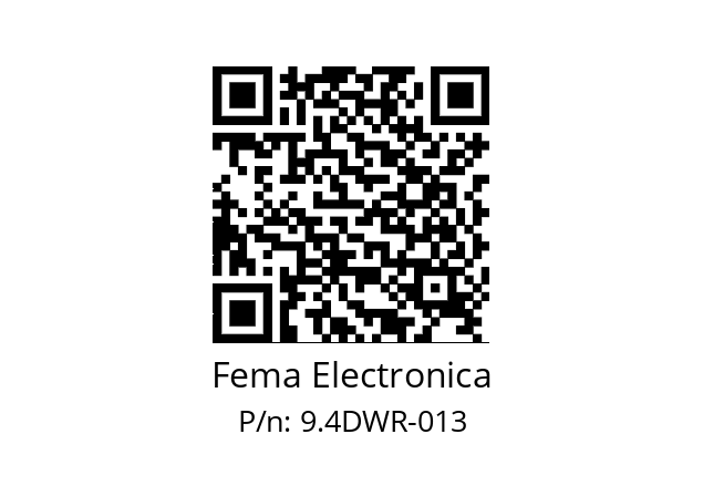   Fema Electronica 9.4DWR-013