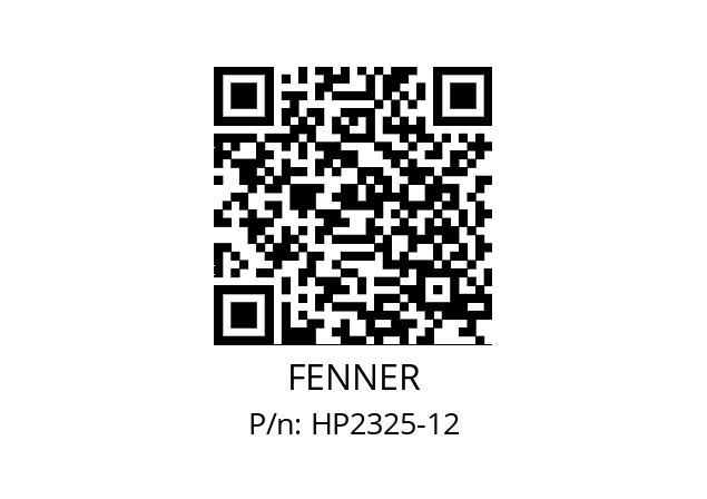   FENNER HP2325-12