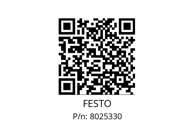   FESTO 8025330