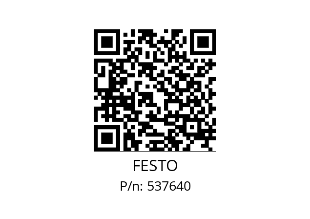   FESTO 537640