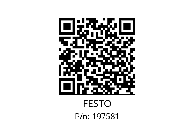   FESTO 197581