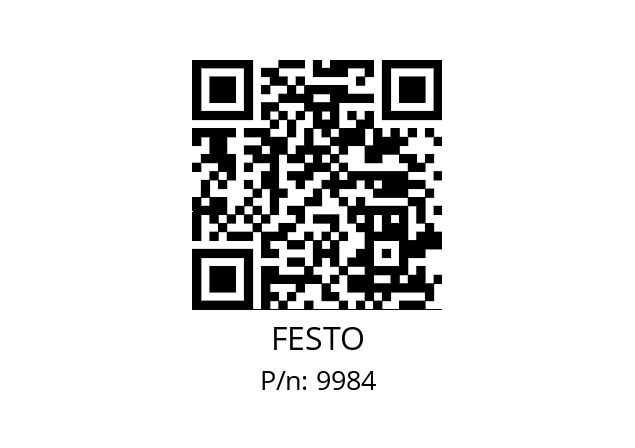   FESTO 9984