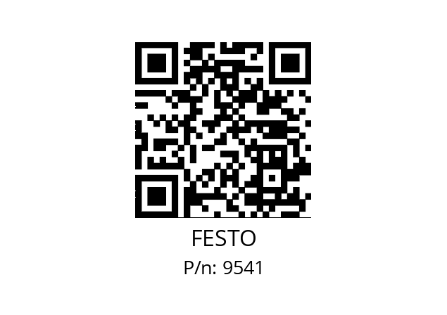   FESTO 9541