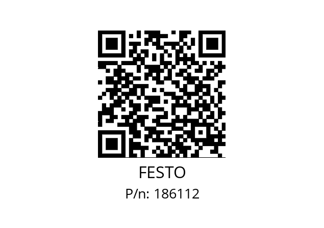   FESTO 186112