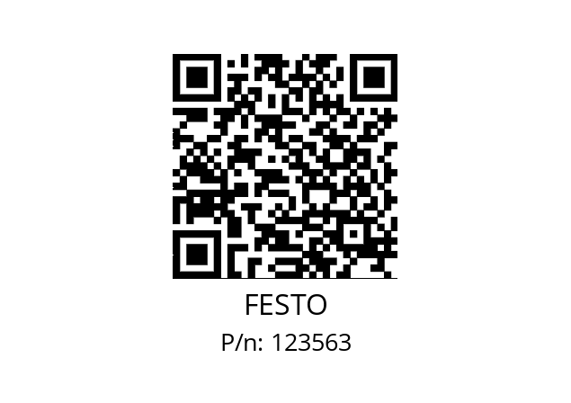   FESTO 123563