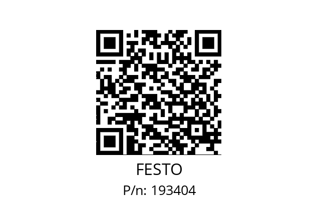   FESTO 193404