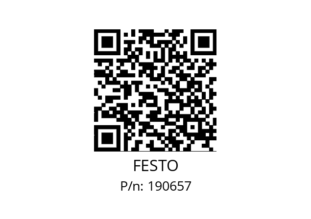   FESTO 190657