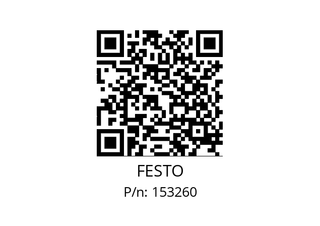   FESTO 153260