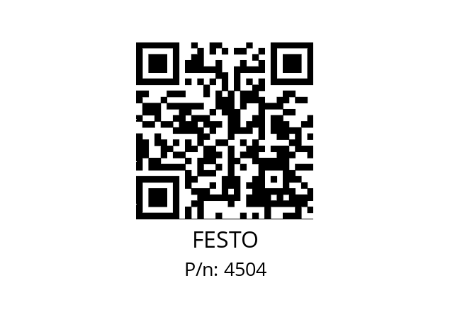   FESTO 4504