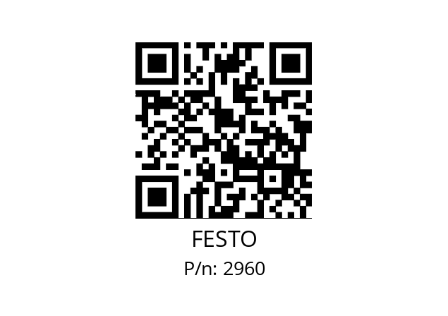   FESTO 2960