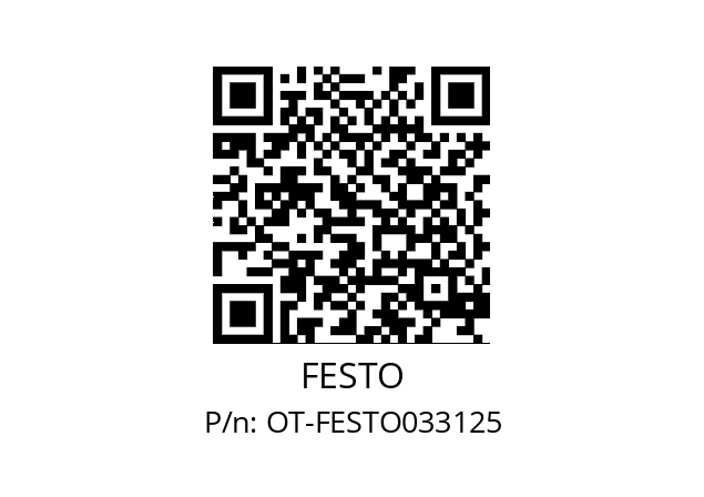   FESTO OT-FESTO033125