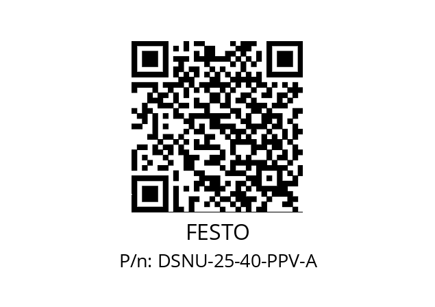   FESTO DSNU-25-40-PPV-A