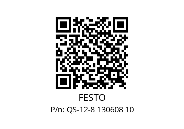   FESTO QS-12-8 130608 10