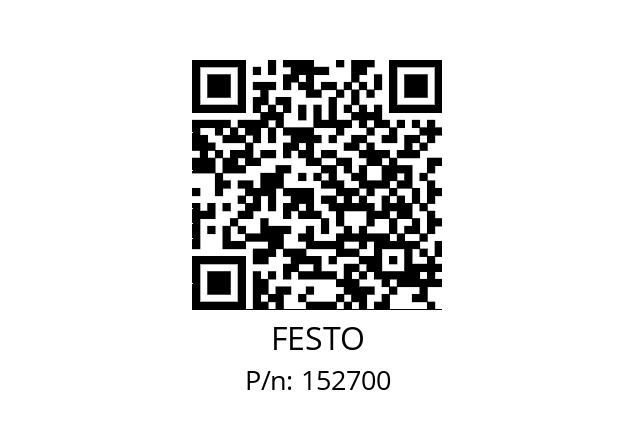   FESTO 152700