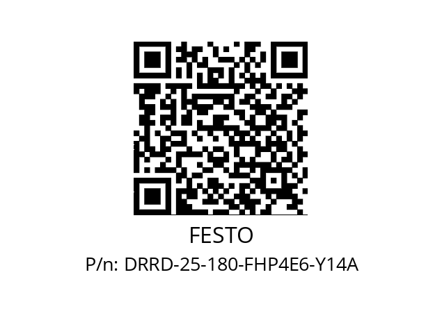   FESTO DRRD-25-180-FHP4E6-Y14A