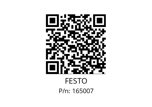   FESTO 165007