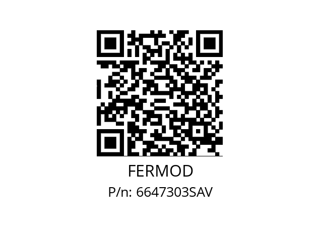   FERMOD 6647303SAV