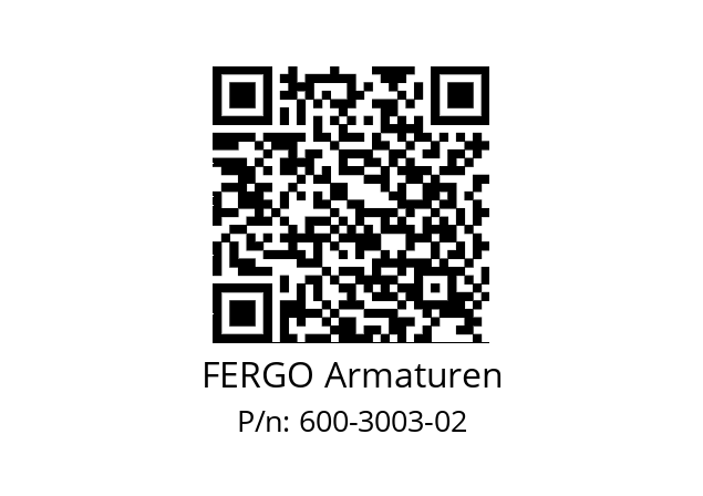   FERGO Armaturen 600-3003-02