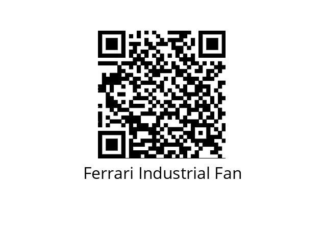  VCM 711 Ferrari Industrial Fan 