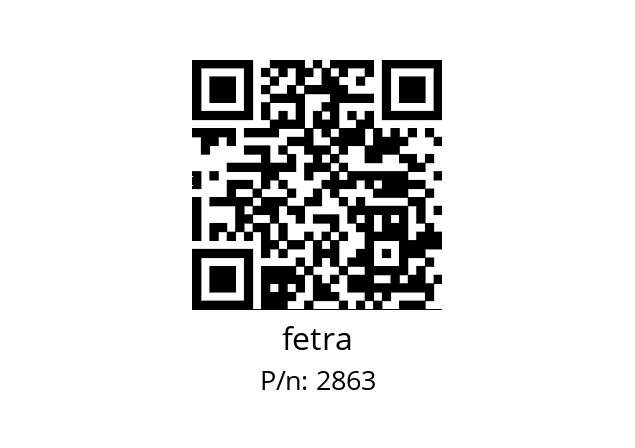   fetra 2863