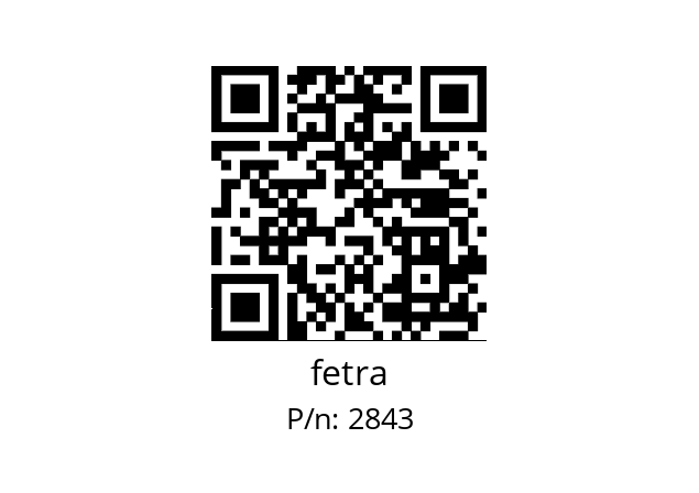   fetra 2843