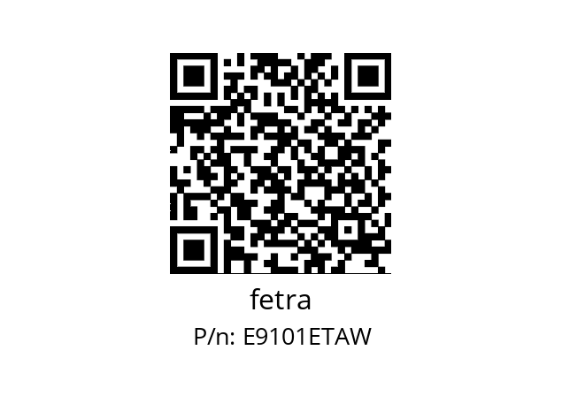   fetra E9101ETAW