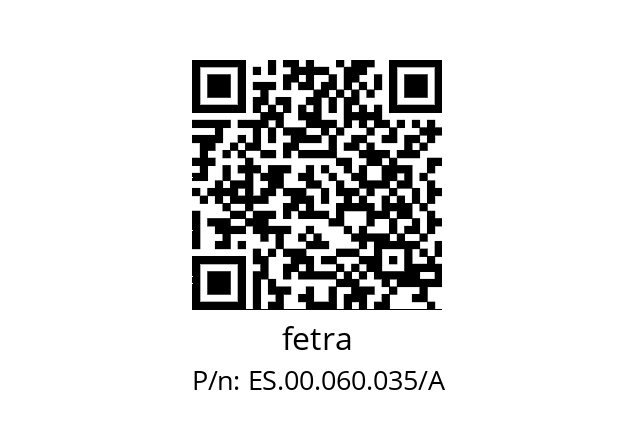   fetra ES.00.060.035/A